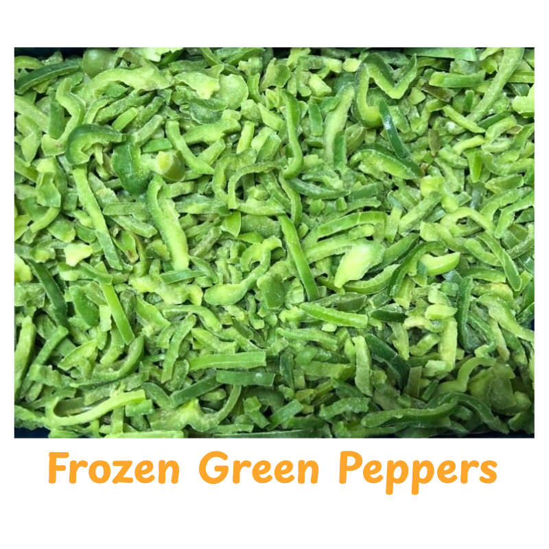 Frozen Green Peppers Wholesale