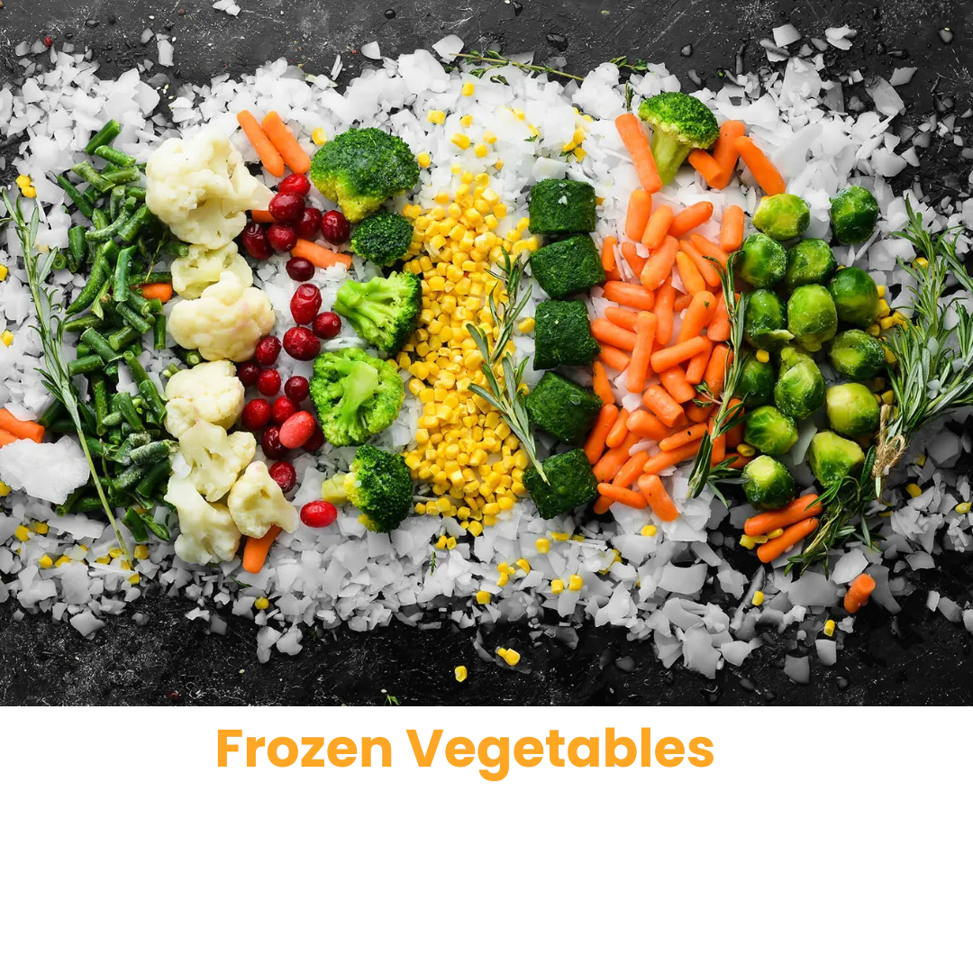 IQF Frozen Vegetables – Broccoli, Cauliflower, Green Beans, Corn